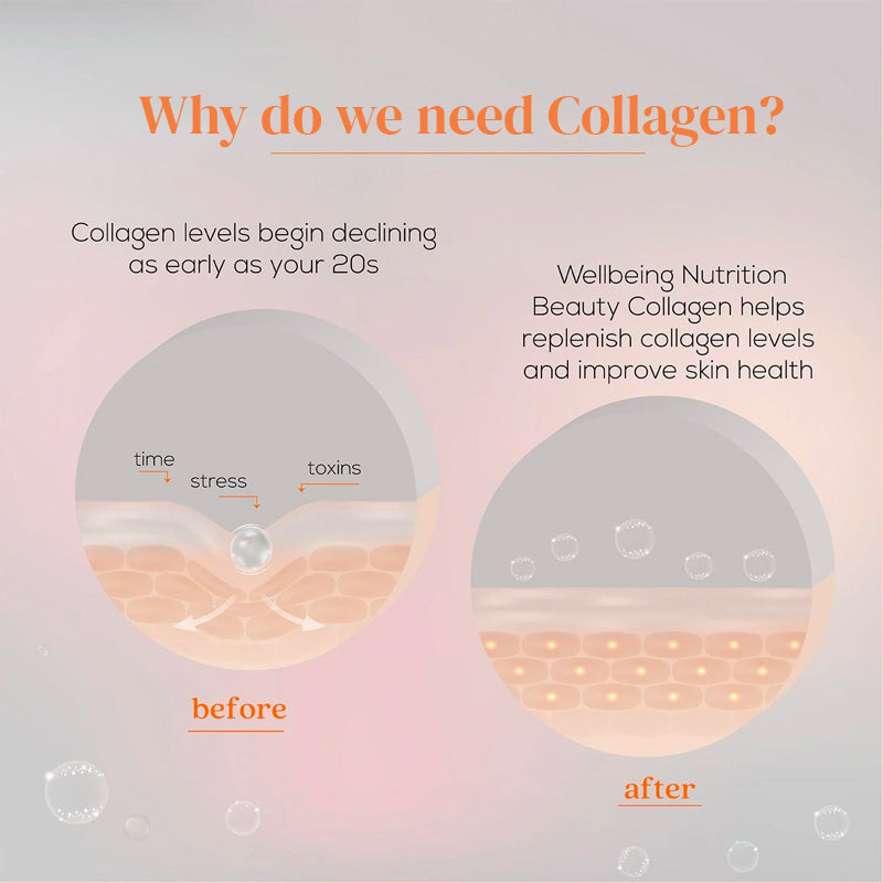 Beauty Korean Marine Collagen Peptides Mango Peach Flavour