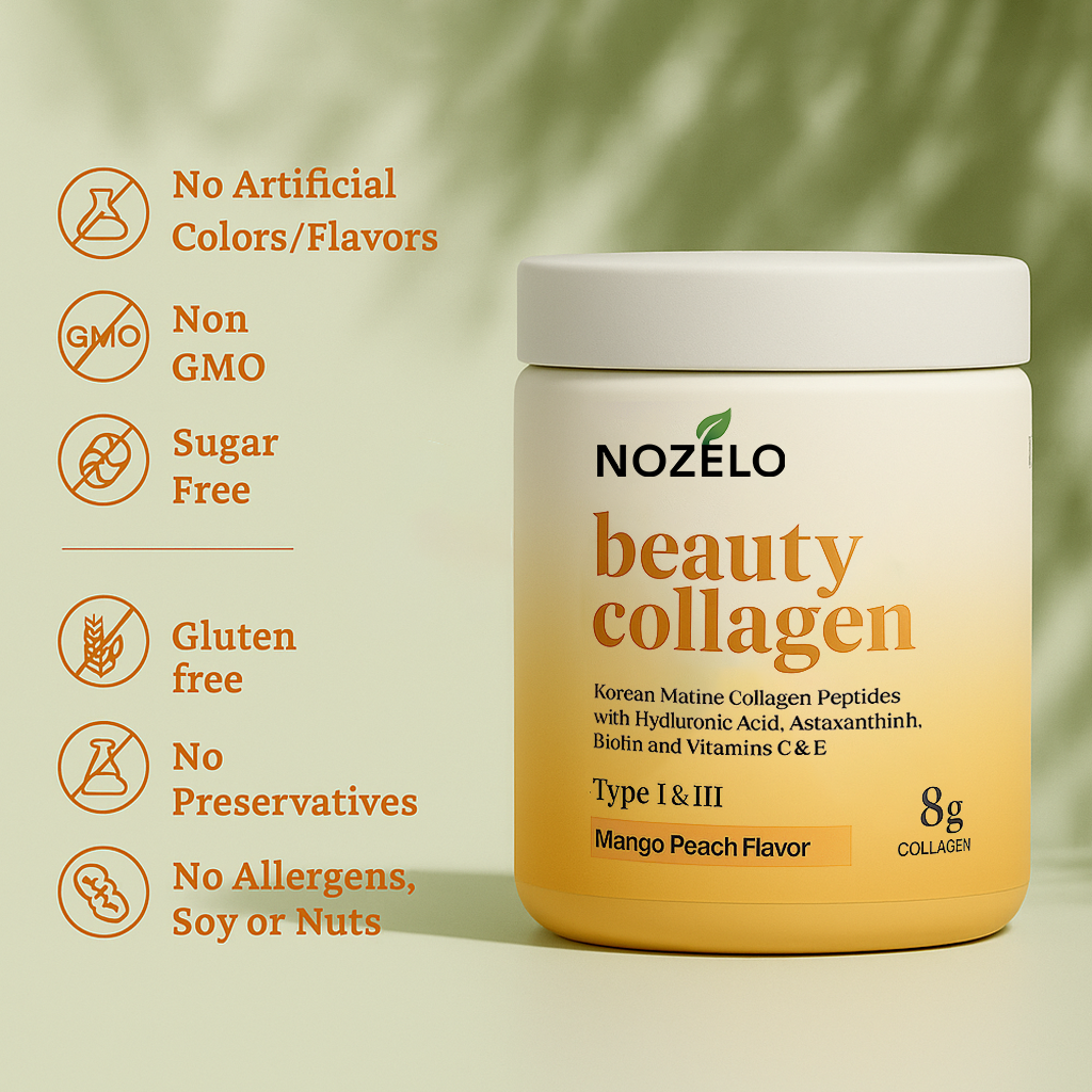 Beauty Korean Marine Collagen Peptides Mango Peach Flavour