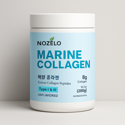 Pure Korean Marine Collagen Peptides | Unflavored | Combat Signs of Ageing