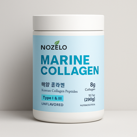 Pure Korean Marine Collagen Peptides | Unflavored | Combat Signs of Ageing